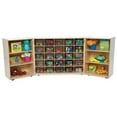 thumbnail image 1 of Wood Designs 25501 25 Tray Tri-Fold Storage With 25 Translucent Trays, 1 of 1