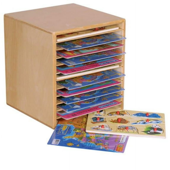 Wood Designs 33200 Tabletop Puzzle Rack