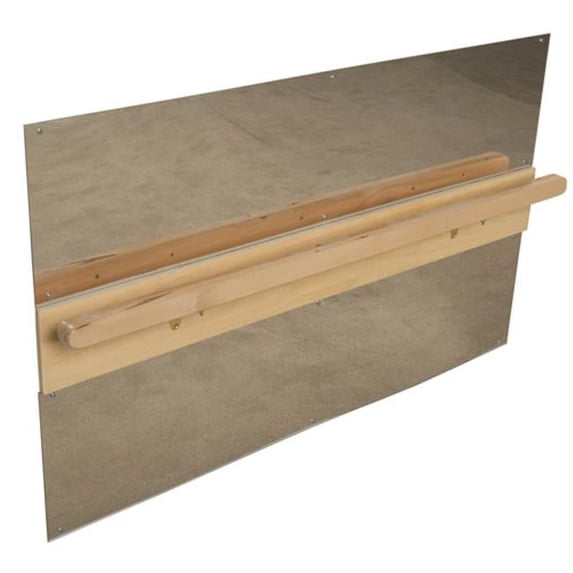 Wood Designs 48" x 28" Wall Mirror, Clear
