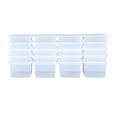 thumbnail image 1 of Wood Designs 71001-20 Translucent Cubby Tray, Clear - Set of 20, 1 of 1