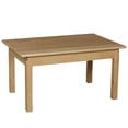 thumbnail image 1 of Wood Designs 82320 24 In. X 36 In. Rectangle With 20 In. Legs Table, 1 of 3