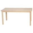 thumbnail image 1 of Wood Designs 84818 - Hardwood Table - Rectangle - 24 X 48 X 18 Inches, 1 of 1