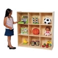 thumbnail image 1 of Wood Designs  9 Big Cubby Deep Storage - Natural, 1 of 2