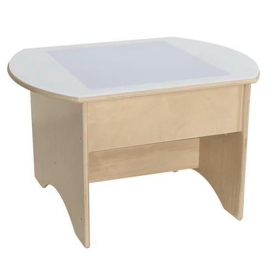 Wood Designs 991312 30" Brilliant Light Table, Natural