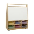 thumbnail image 1 of Wood Designs Mobile Literacy Display with Translucent Trays, 1 of 2