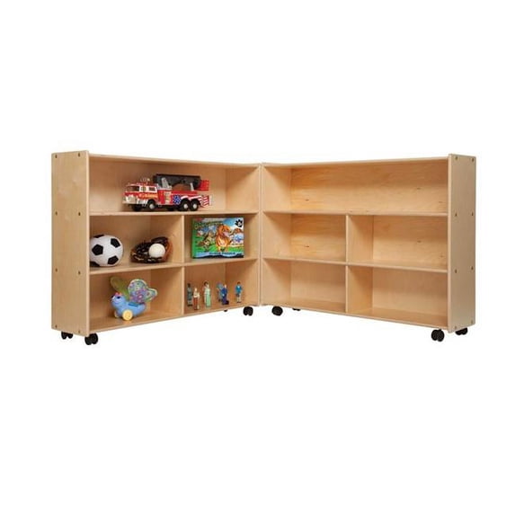 Wood Designs C13730 Mobile FoldingVersatile Storage Unit 35-1 -2in.H