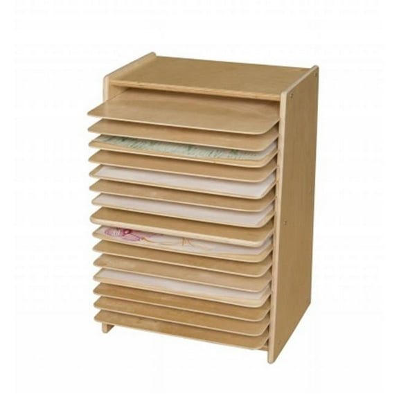 Wood Designs C990647 Mobile Drying and Storage Rack