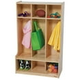 thumbnail image 1 of Wood Designs Contender 3 Wide Kids Locker, 1 of 5