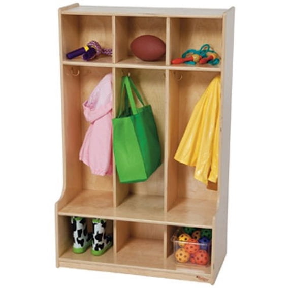Wood Designs Contender 3 Wide Kids Locker