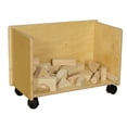 thumbnail image 1 of Wood Designs Contender Block Cart Toy Organizer, 1 of 4