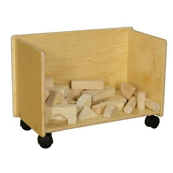 Wood Designs Contender Block Cart Toy Organizer