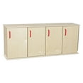 thumbnail image 1 of Wood Designs Contender Four-Section Stackable Lockers with Doors, 1 of 2