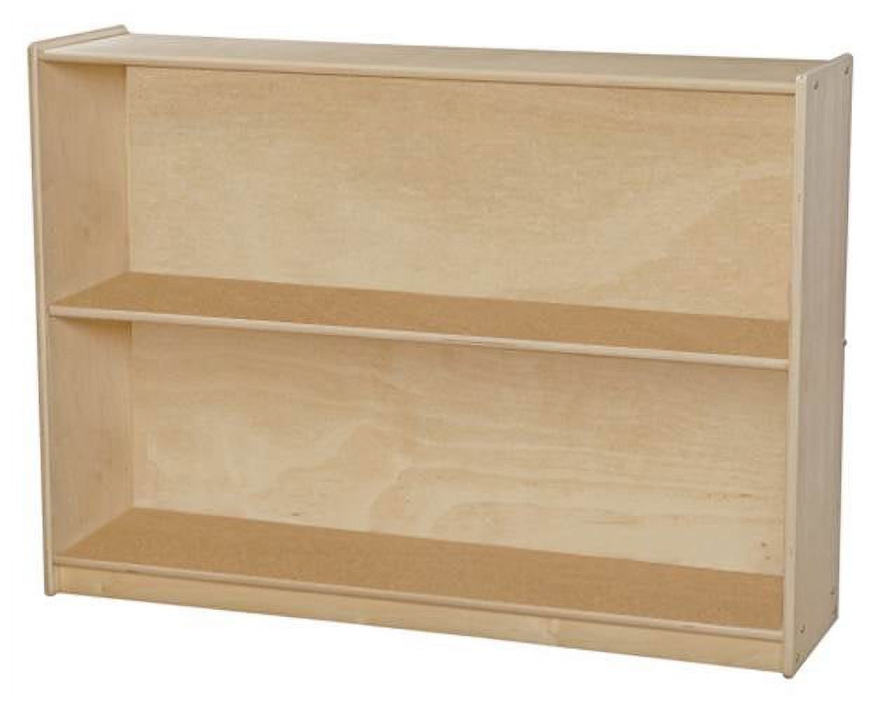 Compactable Bookcase Wood Designs Contender Mobile Adjustable Bookcase - Walmart.com