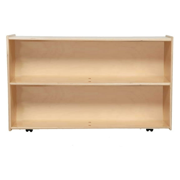 Contender Mobile Shelf Storage, 29-1/4"H -Assembled with Casters