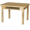 thumbnail image 1 of Wood Designs  Mobile Classroom High Pressure Laminate Desk - 22 in., 1 of 2