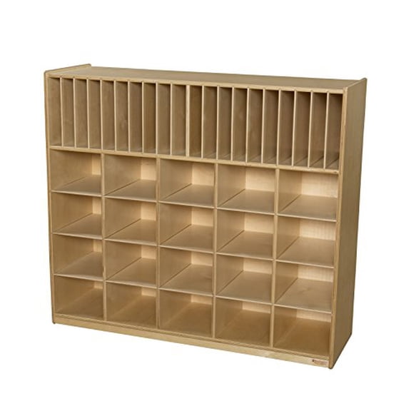 Wood Designs Multi-Storage Shelves, Dimensions: 30"W x 12"D x 60"H, Holds up to 200 lb Capacity