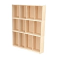 thumbnail image 1 of Wood Designs  Open Stack Locker - Three Units, 1 of 1
