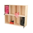 thumbnail image 1 of Wood Designs Open Stack Locker - Two Units, 1 of 1