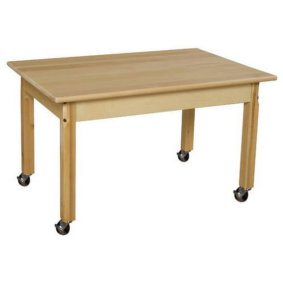 Wood Designs Rectangular Activity Table