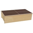 thumbnail image 1 of Wood Designs 990360BN Step Stool with Brown Tread, 1 of 1