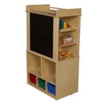 thumbnail image 1 of Wood Designs  Store-It-All Teaching Center With 3 Assorted Trays, 1 of 3