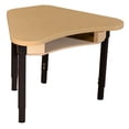 thumbnail image 1 of Wood Designs Synergy Manufactured Wood Adjustable Height Open Front Desk, 1 of 2