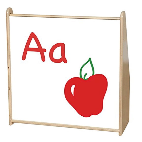 Wood Designs 35100 Toddler Bookshelf, 25" Height, 12.5" Width, 26.5" Length