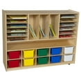 thumbnail image 1 of Wood Designs WD990202AT Multi-Storage with 10 Assorted Trays, 1 of 1