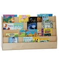 thumbnail image 1 of WOOD DESIGNS X-Wide Double Sided Book Display, 1 of 2