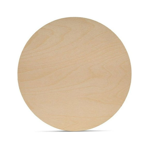 Wood Discs for Crafts, Blank Tokens, or Wooden Coins, 2 inch, 1/16 inch Thick, Pack of 100 Unfinished Wood Circles, by Woodpeckers