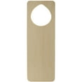 Wood Door Knob Hanger 3.4 X 9.75 Inches