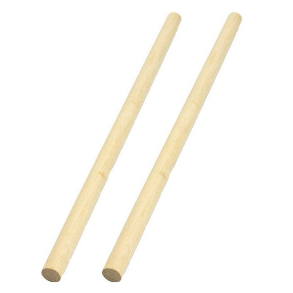 Wood Dowels, 1/2", 25 Per Pack, 2 Packs