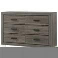 thumbnail image 1 of Wood Dresser, Gray & Oak, 1 of 1