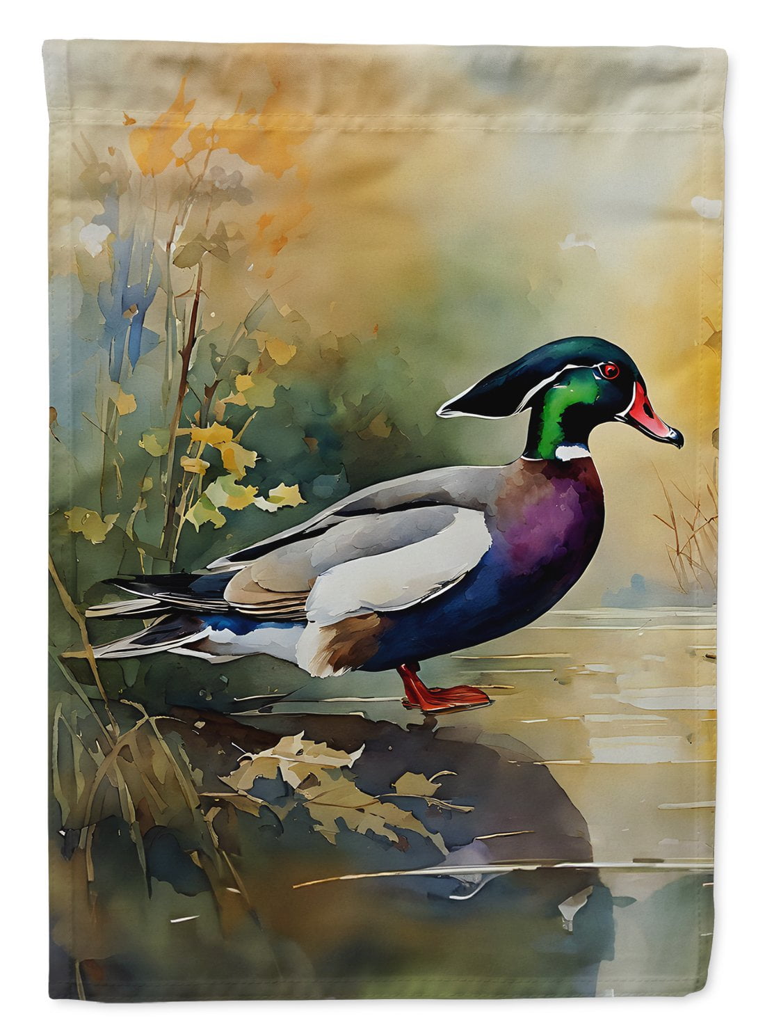 Wood Duck House Flag