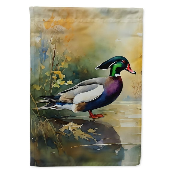Wood Duck House Flag