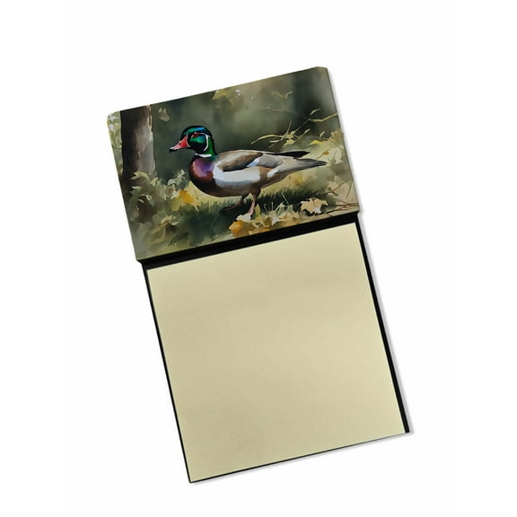 Wood Duck Sticky Note Holder 3.25 in x 5.25 in