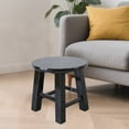 thumbnail image 1 of Wood Dwarf Stool, Compact Round and Square Small Stool for Laundry, Shoe Changing, and Extra Seating, Waterproof and Sturdy, 1 of 6