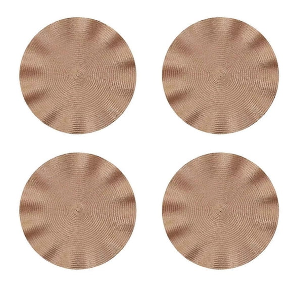 Wood Ear Edge Western Dining Mat Table Oil-Proof,Waterproof, Dirt- & Heat-Insulating Dining Mat Cha