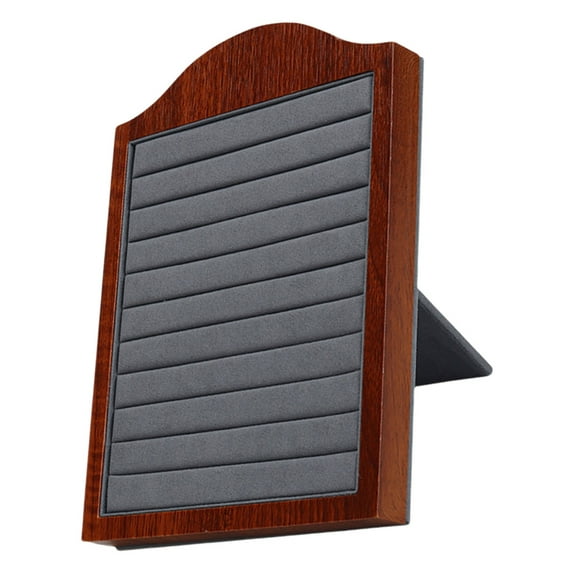 Wood Earring Display Stand Jewelry Holder Earring Rings Holder for Rings Display