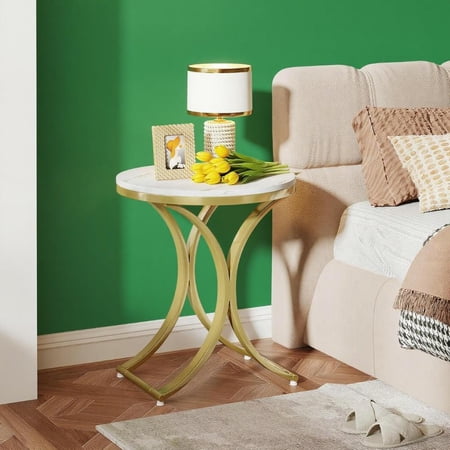 Wood End Table