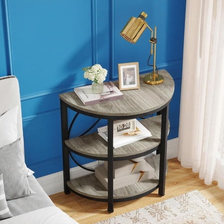 Wood End Table