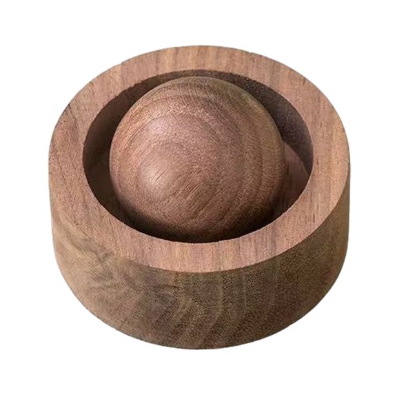 Wood Essential Oil Diffuser,Mini Sphere Shaped Wooden Aromatherapy Diffuser,Small Round Oil Diffuser for Home Office Car Interior Yoga Rooms