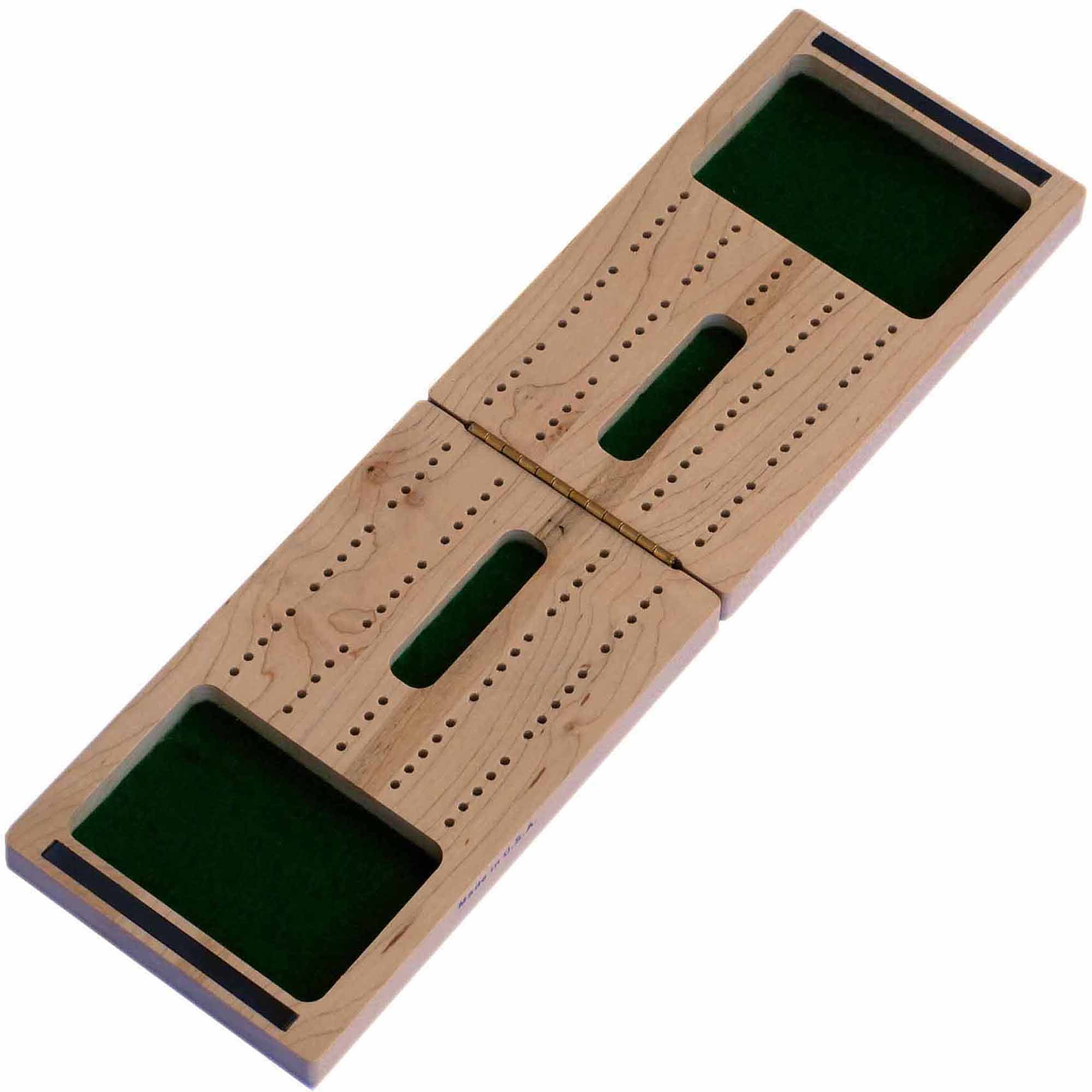 Wood Expressions Travel Cribbage Set