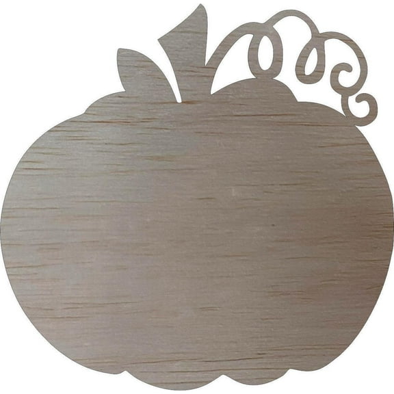 Wood Fall Vine Pumpkin Shape 12'', Blank Hanger