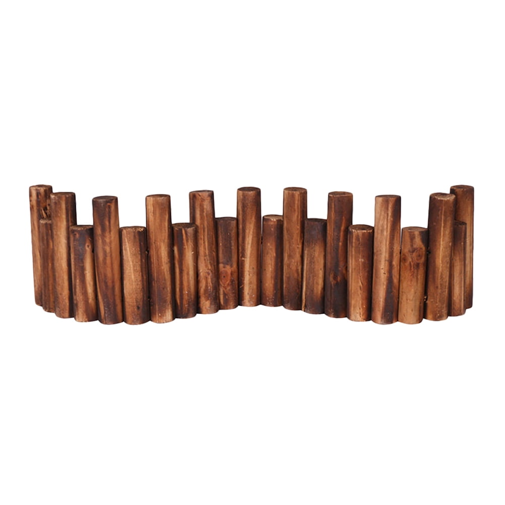 Wood Fence Barrier Fence Decorative Fence Lawn Edge Barrier Fence Scene