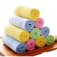 thumbnail image 1 of Wood Fiber Cleaning Cloths, 10 Pack Dish Towels, Quick Dry Reusable Kitchen Towels, 1 of 7
