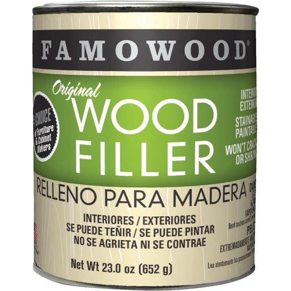 Eclectic Famowood Wood Filler Alder - Wood Adhesive - 23 oz  Residential Use, Standard Application