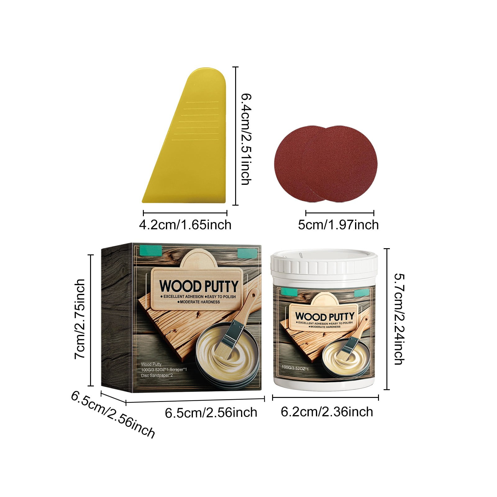 Wood Filler Grade Stainable And Paintable Wood Epoxy Ideal For Filling