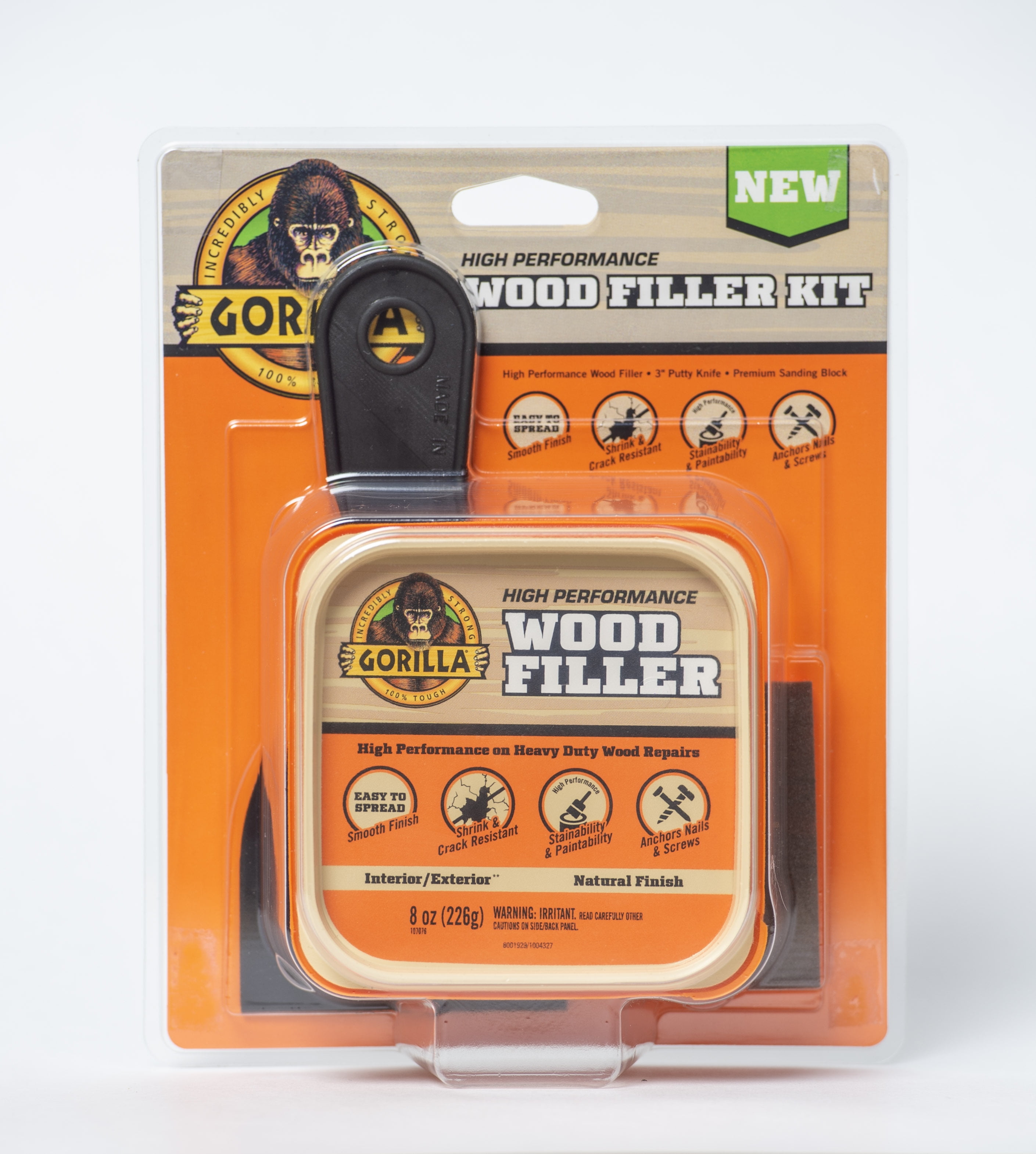 Gorilla Brand Wood Filler Kit, Hardware Adhesives Assembled Product