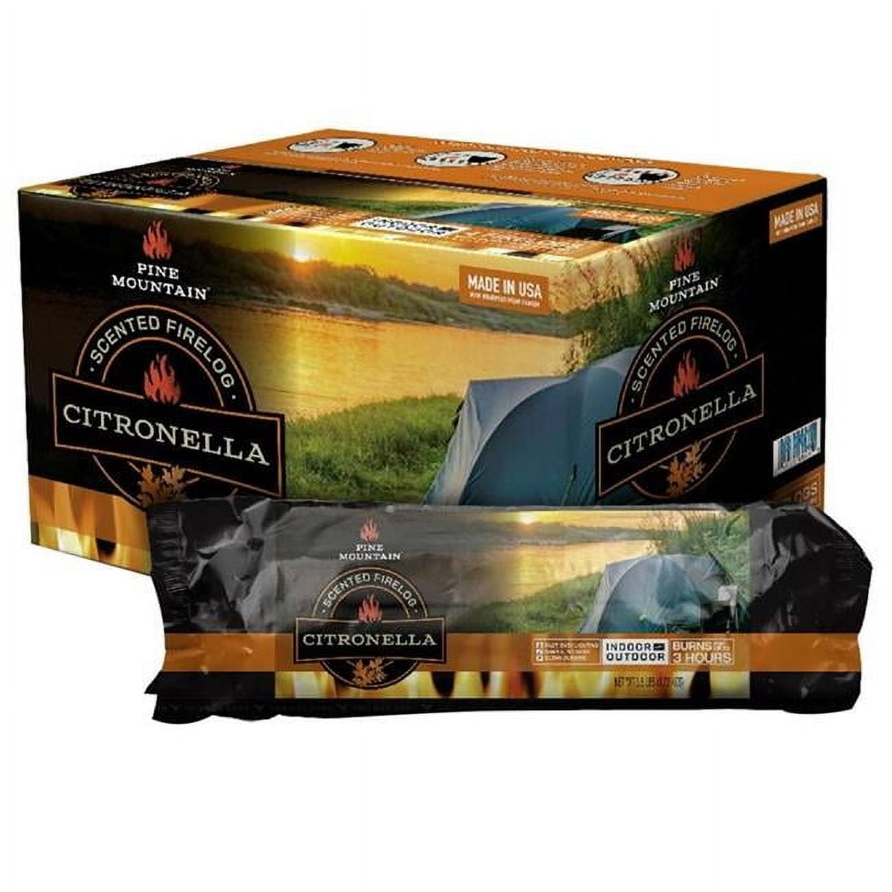 Wood Fire Log, Pack of 4